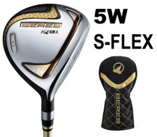 HONMA BERES 07 MENS FAIRWAY WOOD 5W LOFT 18 ARMRQ 47 2STAR GRAPHITE S-FLEX STIFF