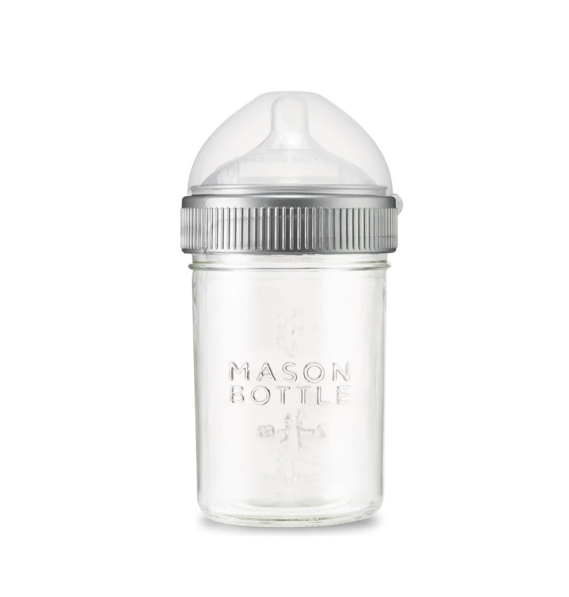 Dr Browns Nipples Level Mason Bottle Glass Baby Bottle DIY Kit