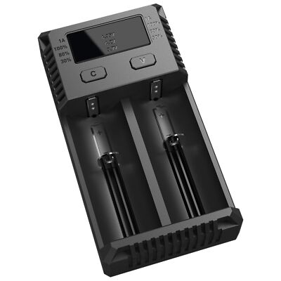 ~NEW~ Nitecore I2 Intellicharger 2-Slot Universal Battery Charger