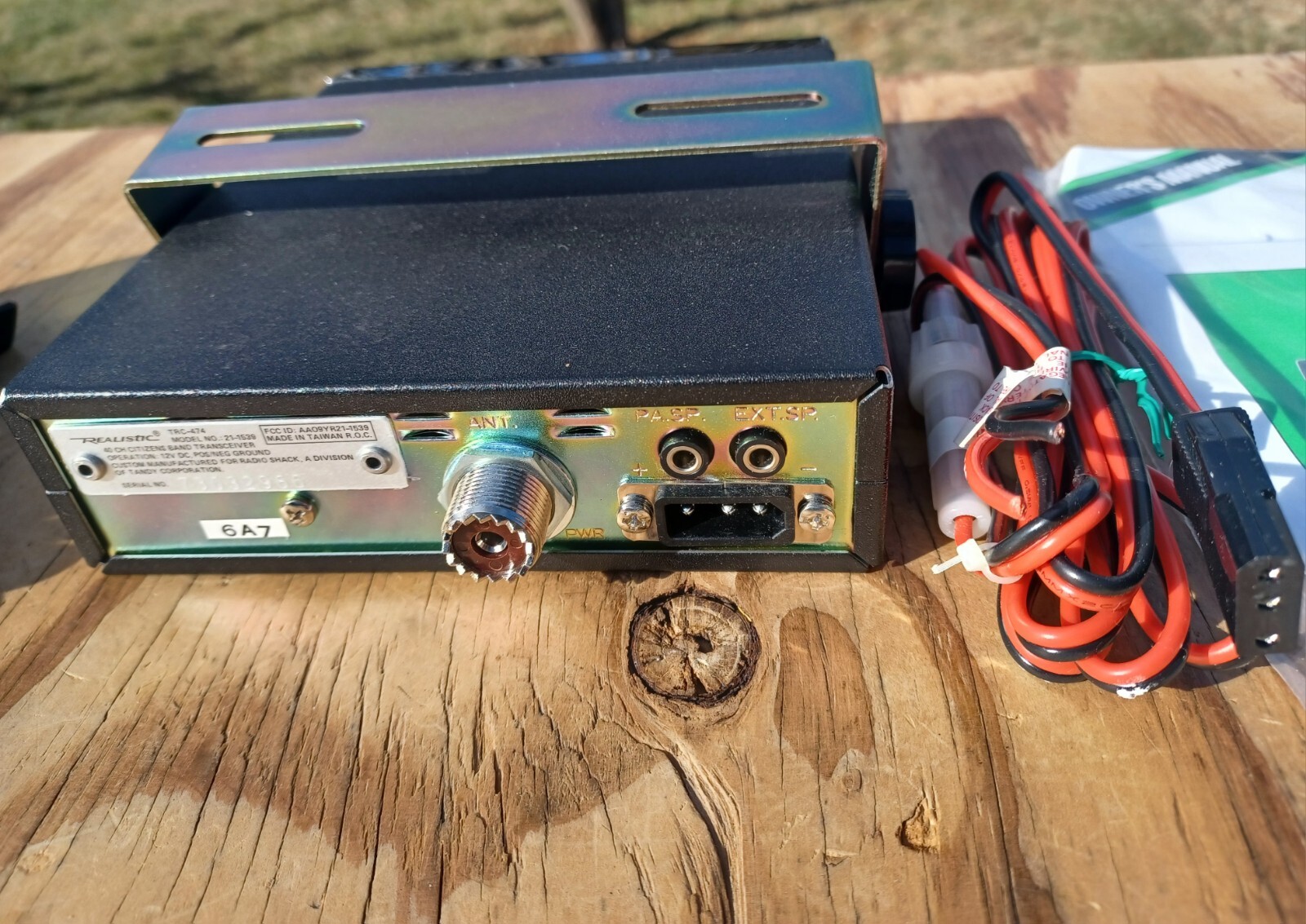 Vintage NOS REALISTIC TRC474 TRC474 CB Transceiver Radio 40 Channel 21