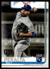 2019 Topps 463 Wily Peralta 150th Anniversary Kansas City Royals Baseball Card