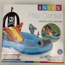 intex pirate play center inflatable pool with sprayer