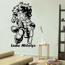 My Hero Academia Izuku Midoriya  Deku Vinyl Wall Decal. Sticker. Decor. Window