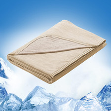 Arc-Chill Cooling Blanket for Hot Sleepers - Queen Size, Double-Sided Design