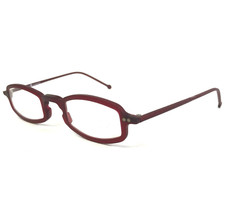 Vintage la Eyeworks Eyeglasses Frames BLOOM 347M Matte Burgundy Red 45-25-135
