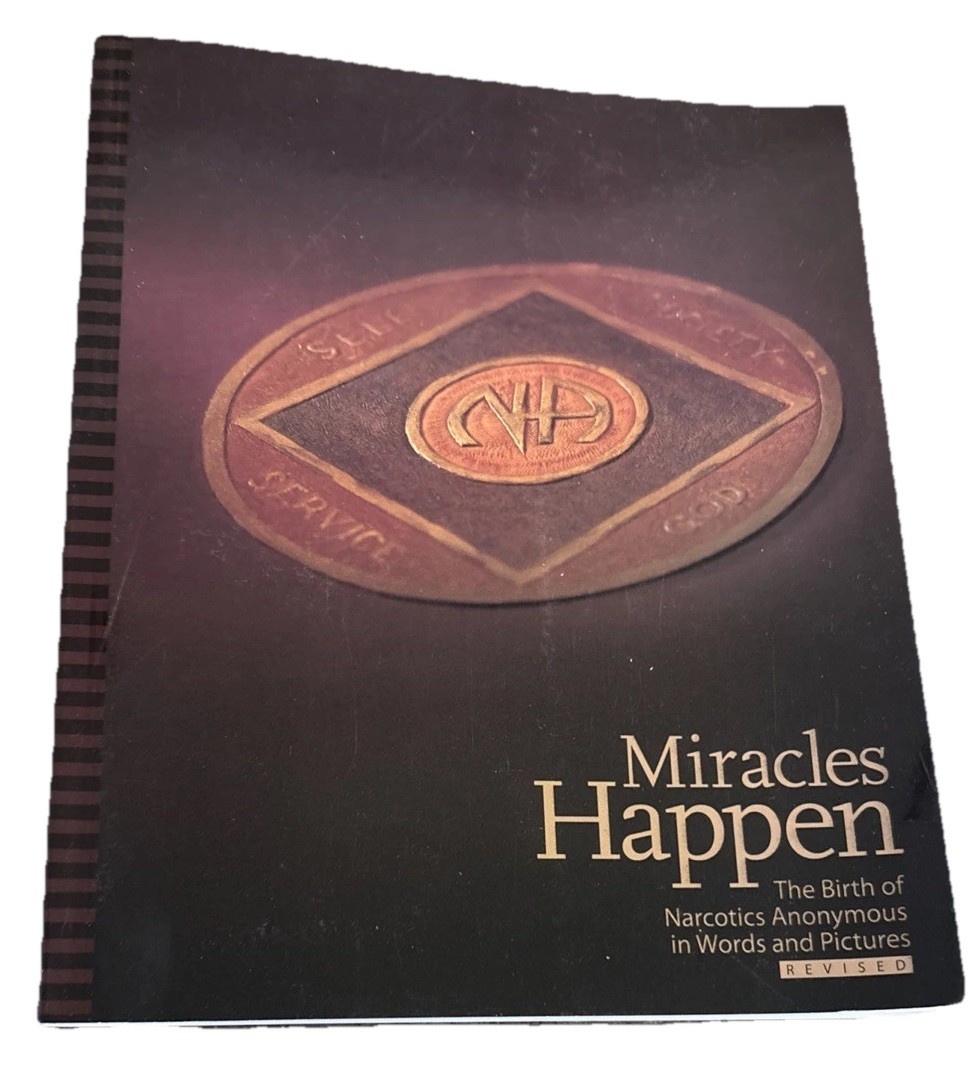 Miracles Happen The Birth of Narcotics Anonymous:words and pictures w/CD Sealed