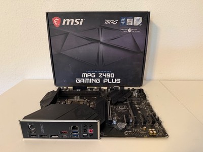 MSI MPG Z490 Gaming Plus   Z490   LGA1200   ATX   DDR4   OVP