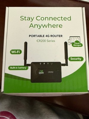 InHand CR202 Portable 4G LTE CAT6 Wifi Travel Router CR200 Series  *NEW OPEN BOX