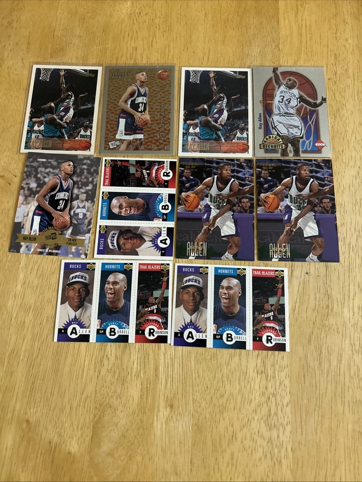 Ray Allen 1996-1997 Rookie Lot Of 20 Cards Premiums - Image 2 of 2