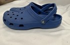 Crocs Classic clogs Blue Mens 14 Shoes Slip Ons Waterproof Beach Sandals