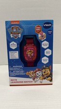 VTech PAW Patrol Skye Learning Watch Pink Games Clock Math Matching Animals New