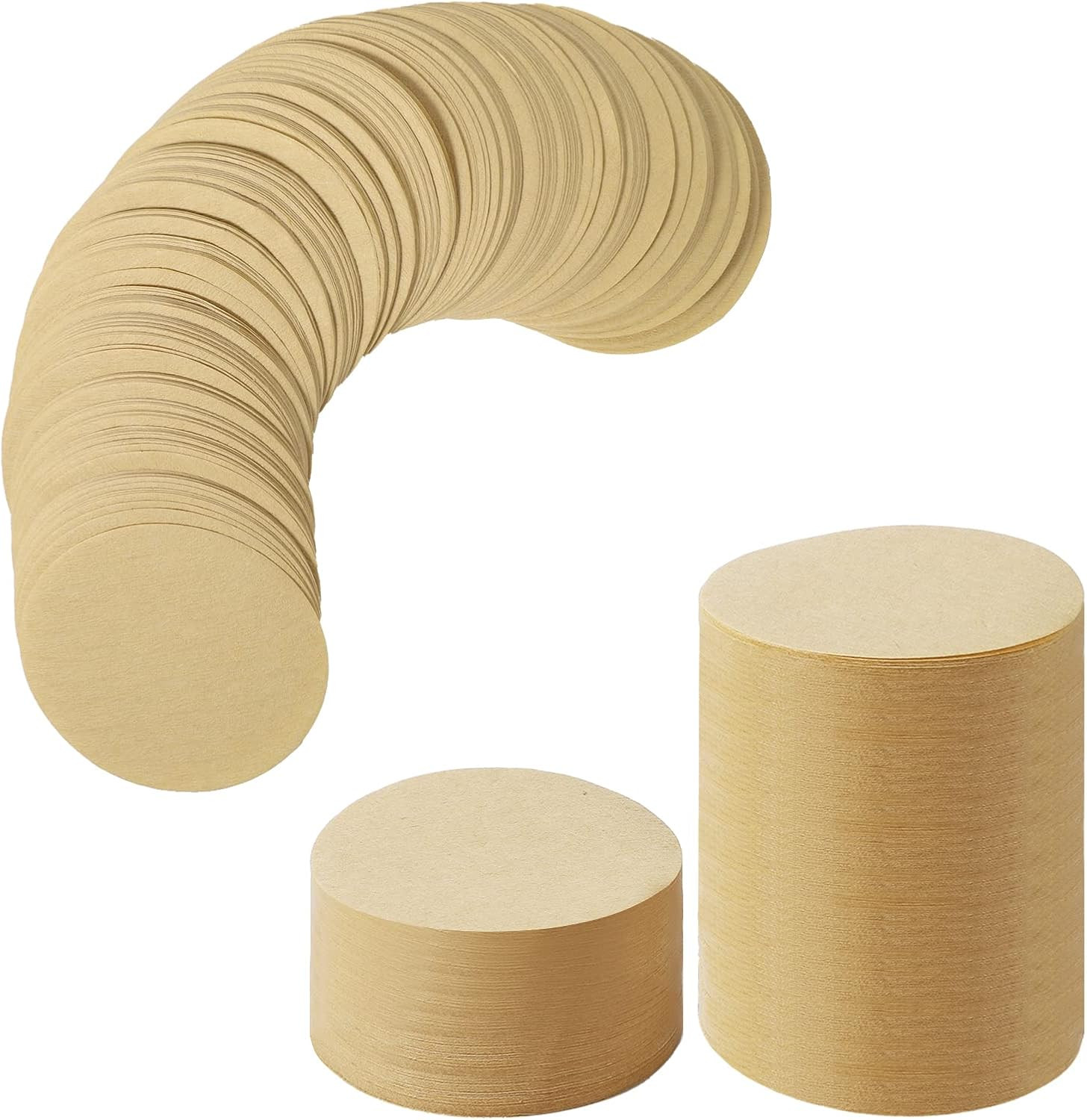 Replacement Paper Filter Packs  800 Count Unbleached Coffee Filter Paper round C