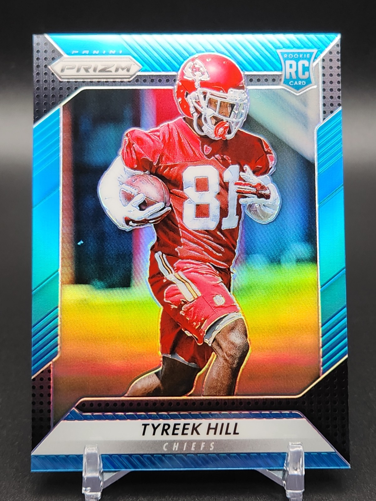 2016 Panini Prizm Light Blue Prizm /199 TYREEK HILL (RC) #296 Rookie 🔥💥🔥