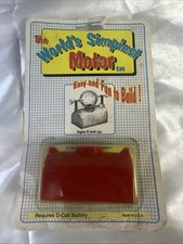 Kids educational science experiments building worlds simplest motor Color Red