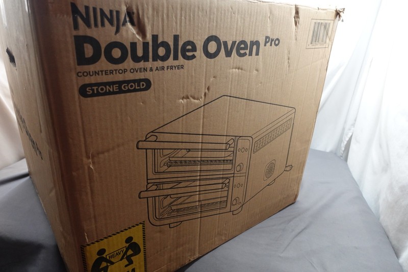 NINJA DOUBLE OVEN PRO SMART XL COUNTERTOP OVEN & AIR FRYER  - NEW # DCT801SD
