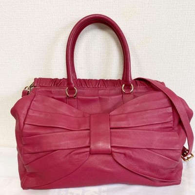 RED Valentino 2way tote bag ribbon