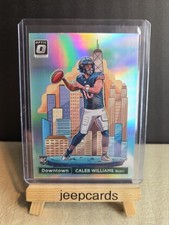 CALEB WILLIAMS 2024 Panini Donruss OPTIC DOWNTOWN Prizm #21 Bears ROOKIE RC