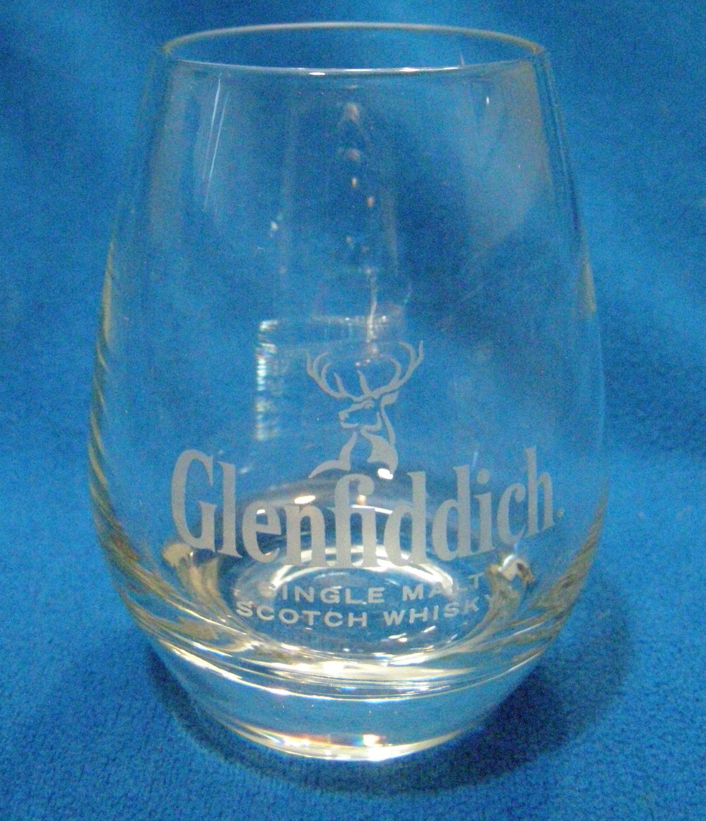 Glenfiddich Heavy Base Whisky Glass 3 5/8