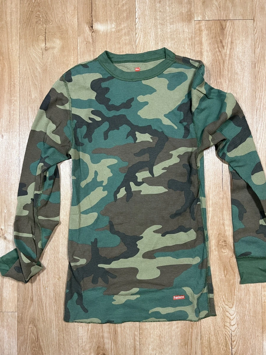 Supreme男式迷彩T恤| eBay