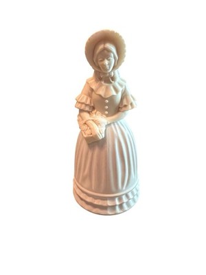 Vintage 1970s Avon Fashion Figurine Victorian Lady Cologne Bottle 4 fl oz
