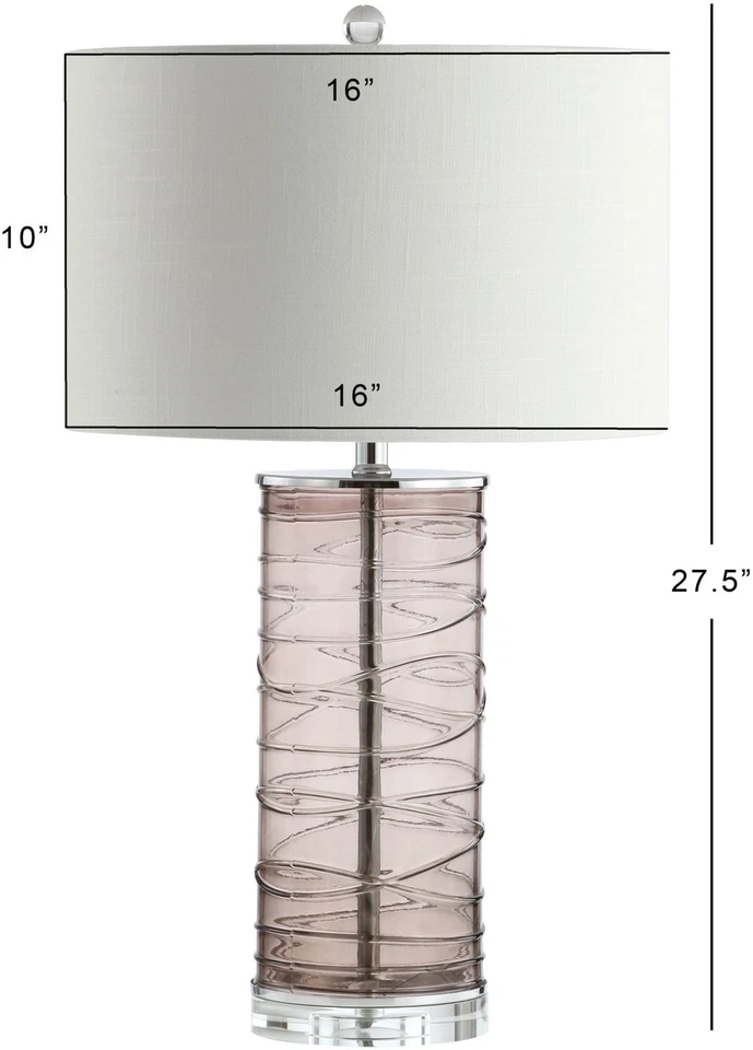 JONATHAN Y Lighting JYL4016B-SET2 Juego de Lámpara LED Cole Cromo/Turquesa Foto 3 de 4