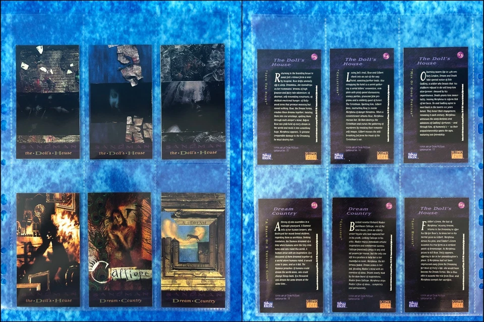 DC Vertigo: The Sandman complete Widevision trading card base set by SkyBox 1994 - Image 4 of 4