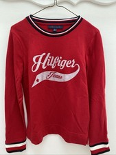 Tommy Hilfiger Denim Women's Sweatshirt Red Sz XS TP XP