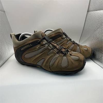Merrell Men's Hiking Shoes Brown Gray Vibram Sole US 8.5 J034181 Medium