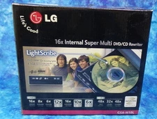 LG 16X ATAPI Internal Super Multi  DVD/CD drive GSA-H10L Lightscribe NERO  - NEW