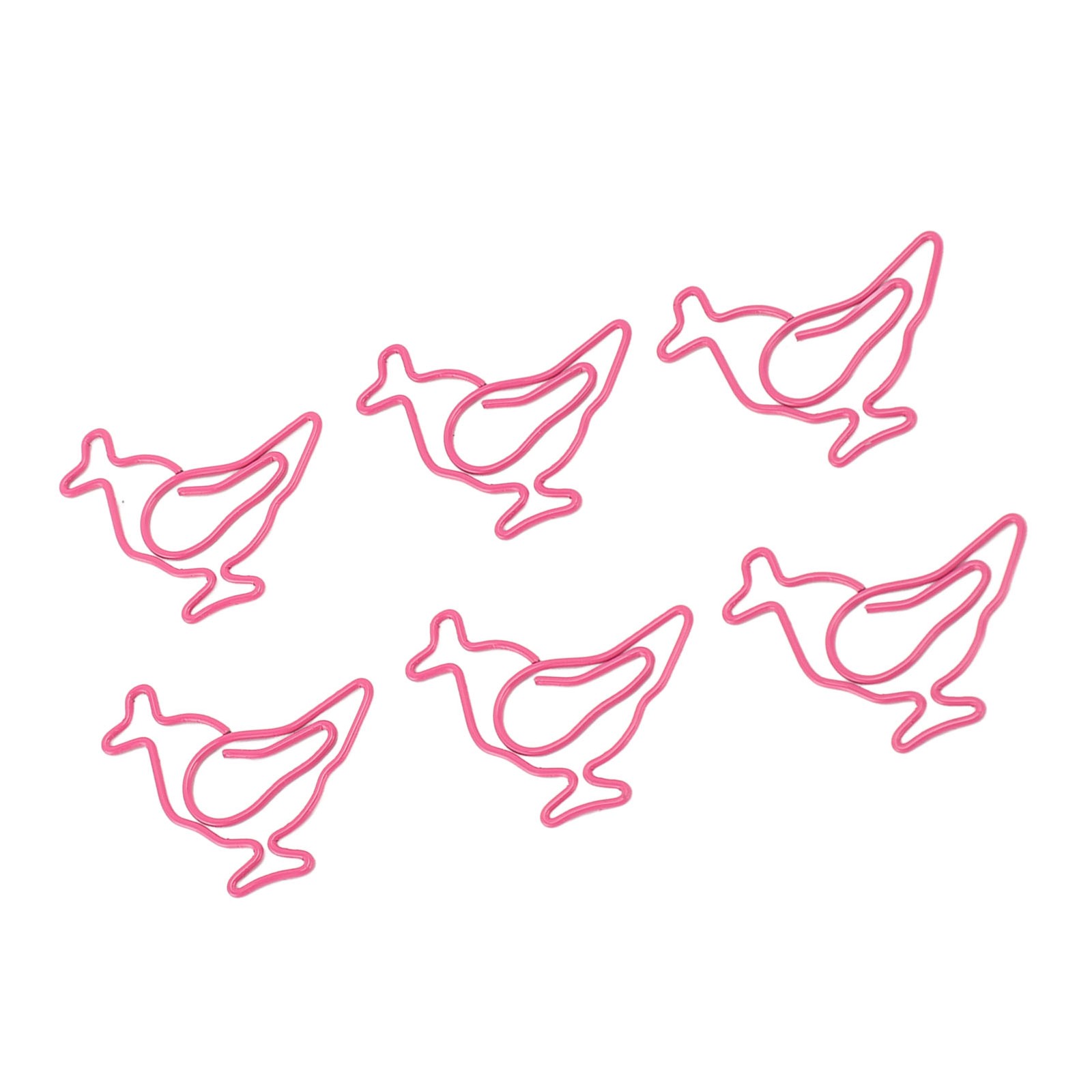 100pcs Chick Paper Clips Vibrant Color Animal Paper Clips Waterproof Rustproo UK