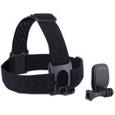 GoPro Head Strap 2.0 Premium Elastic Nylon Camera Accessory, Lightweight Gray,