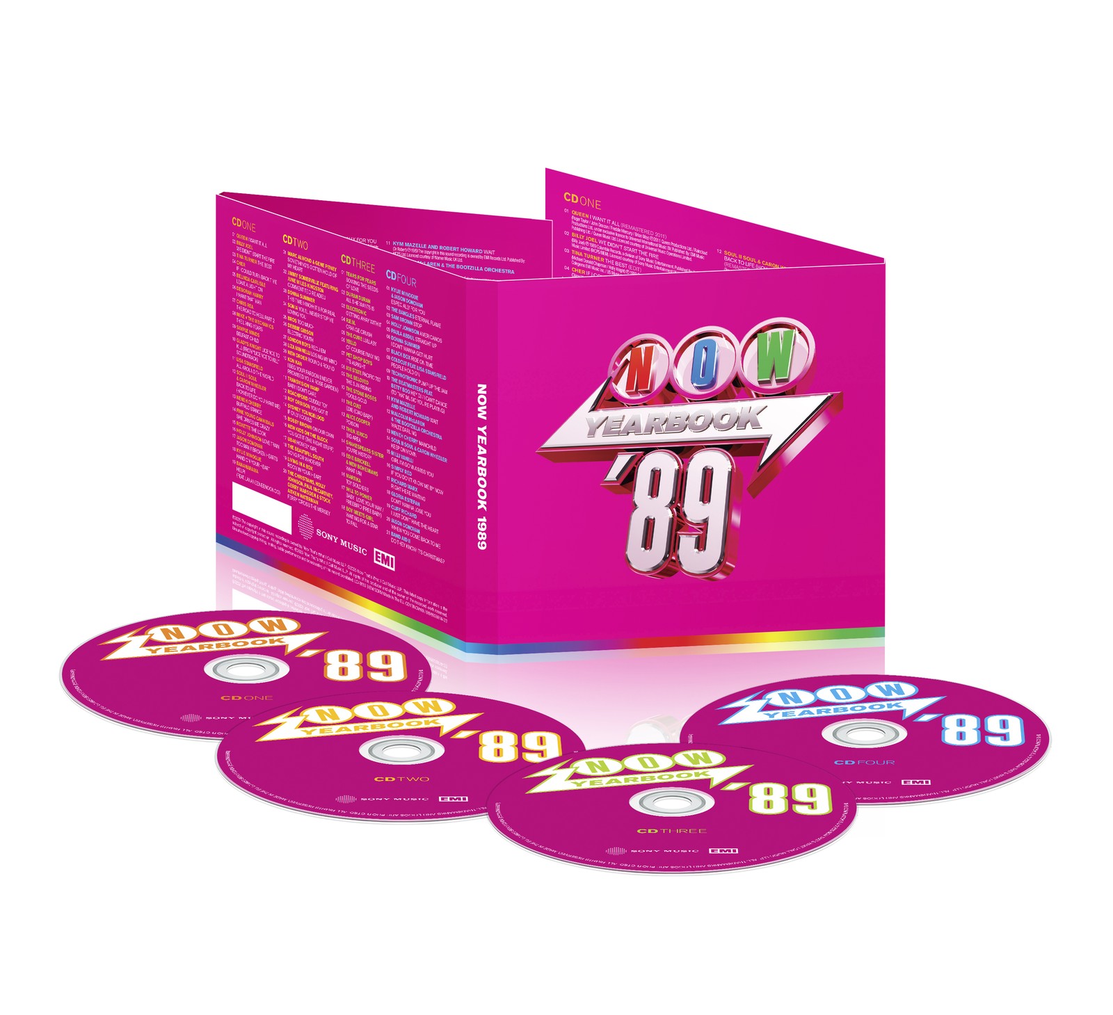 Various Artists NOW Yearbook 1989 (CD) Album Digipak