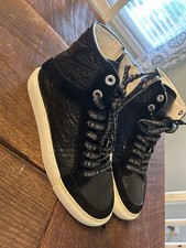 Zadig Voltaire High Flash Crinkle Leather sneakers Sneakers Size 37