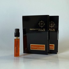 2 x Montale ORANGE FLOWERS EDP Vial Sample 2ml 0.07 fl oz New With Card