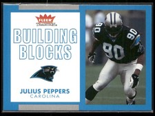 2003 Fleer Tradition JULIUS PEPPERS Building Blocks #238 HOF