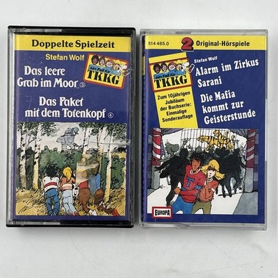 TKKG Kassetten Doppelspielzeit Marcato Europa MC Sonderauflage Jubiläum Top