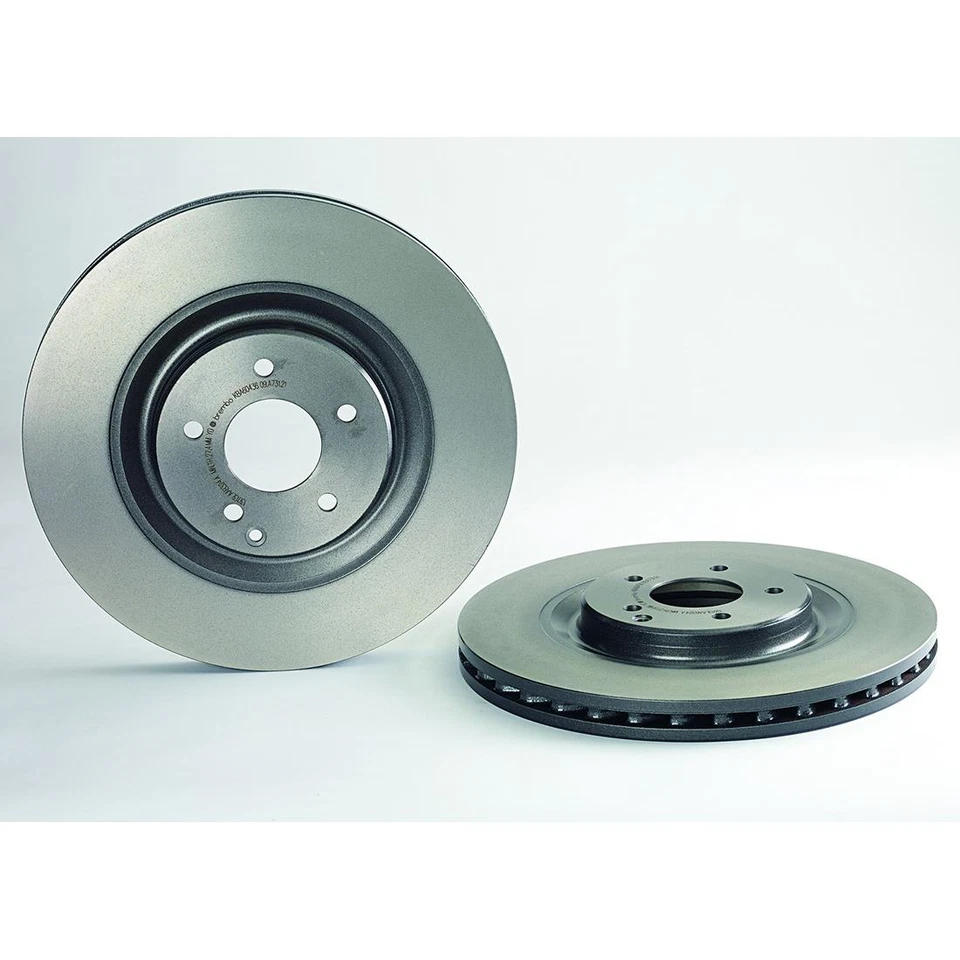 Fits 2003-2006 Mercedes-Benz CLK500 Front Coated Brake Rotors - Brembo OE - Image 4 of 4