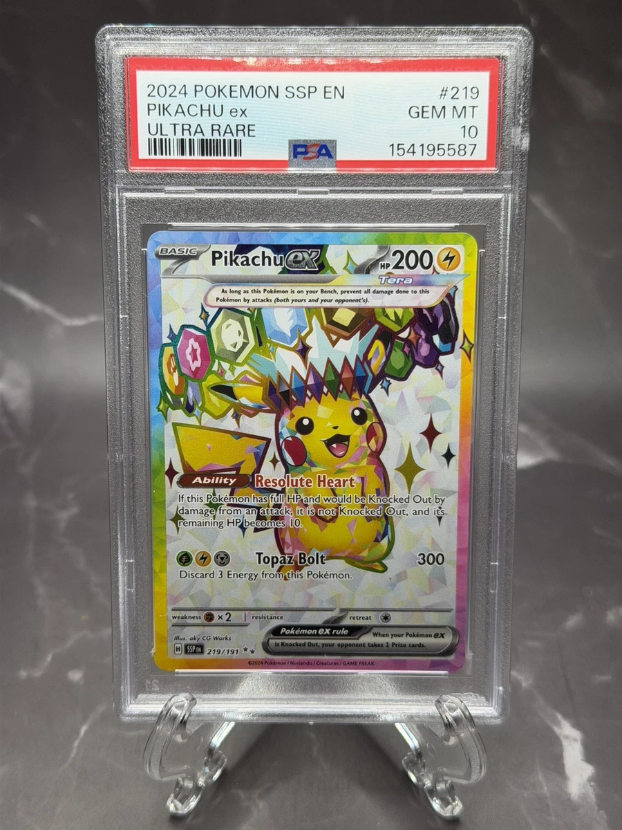 Pikachu Pokémon TCG Professional Sports Authenticator (PSA) Grade
