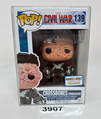 Funko Pop! Marvel Civil War Captain America CROSSBONES #139 Vinyl Barnes & Noble
