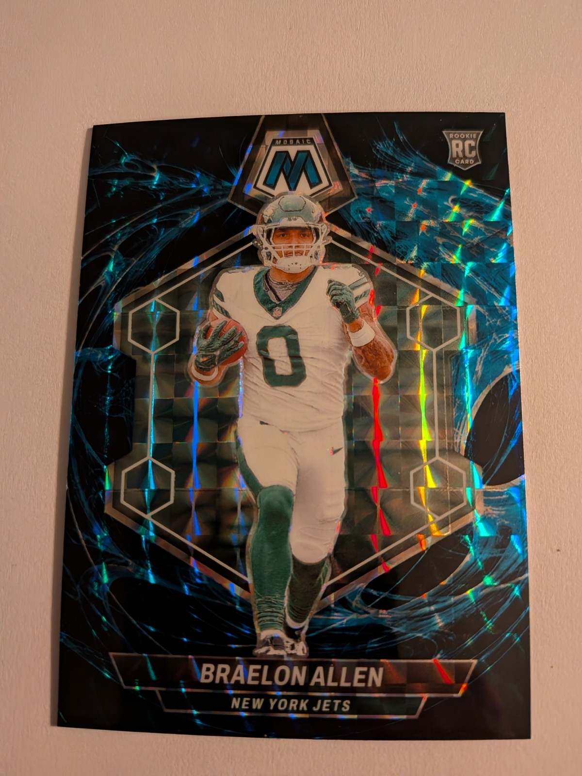 Braelon Allen 2024 Panini Mosaic #389  Rookie GENESIS Case Hit SP.
