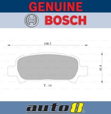 Bosch Rear Brake Pads for Subaru Legacy 2L Petrol EJ20 2003 - 2009