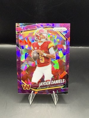 2025 Panini Prizm - Jayden Daniels #278 Purple Ice Prizm /225