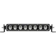 Rigid Industries 10in Radiance Plus Sr-series Single Row Led Light Bar With 8 Ba