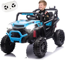 24V Kids Electric Ride On Car 4 Wheel Suspension 400W Off-Road UTV with Remote