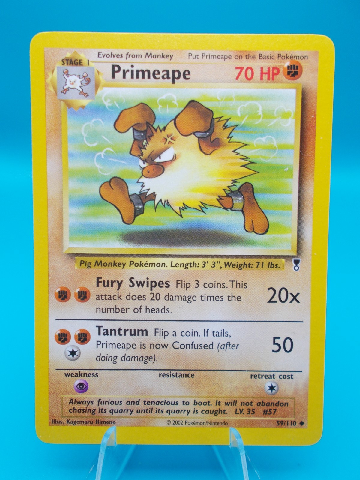 Primeape 59/110 Legendary Collection Pokémon TCG Regular Near Mint/Mint
