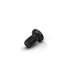 M2.5 x 4mm Phillips Pan Head Machine Screws Black - 20 Pc