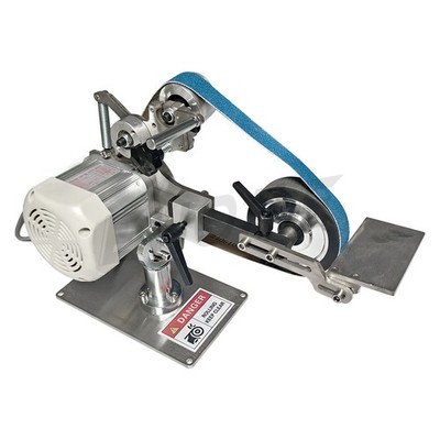 Belt Grinder Sander 30 x 1-Inch Variable Speed with VFD 2 Grinding Moulds