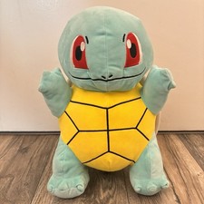 Pokemon Center Plush Stuffed Toy 14 Inch Squirtle TAG RIP - Read