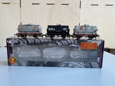 Bachmann 33-525 ‘Tank Traffic Classics’ Set of 3 tanker wagons 