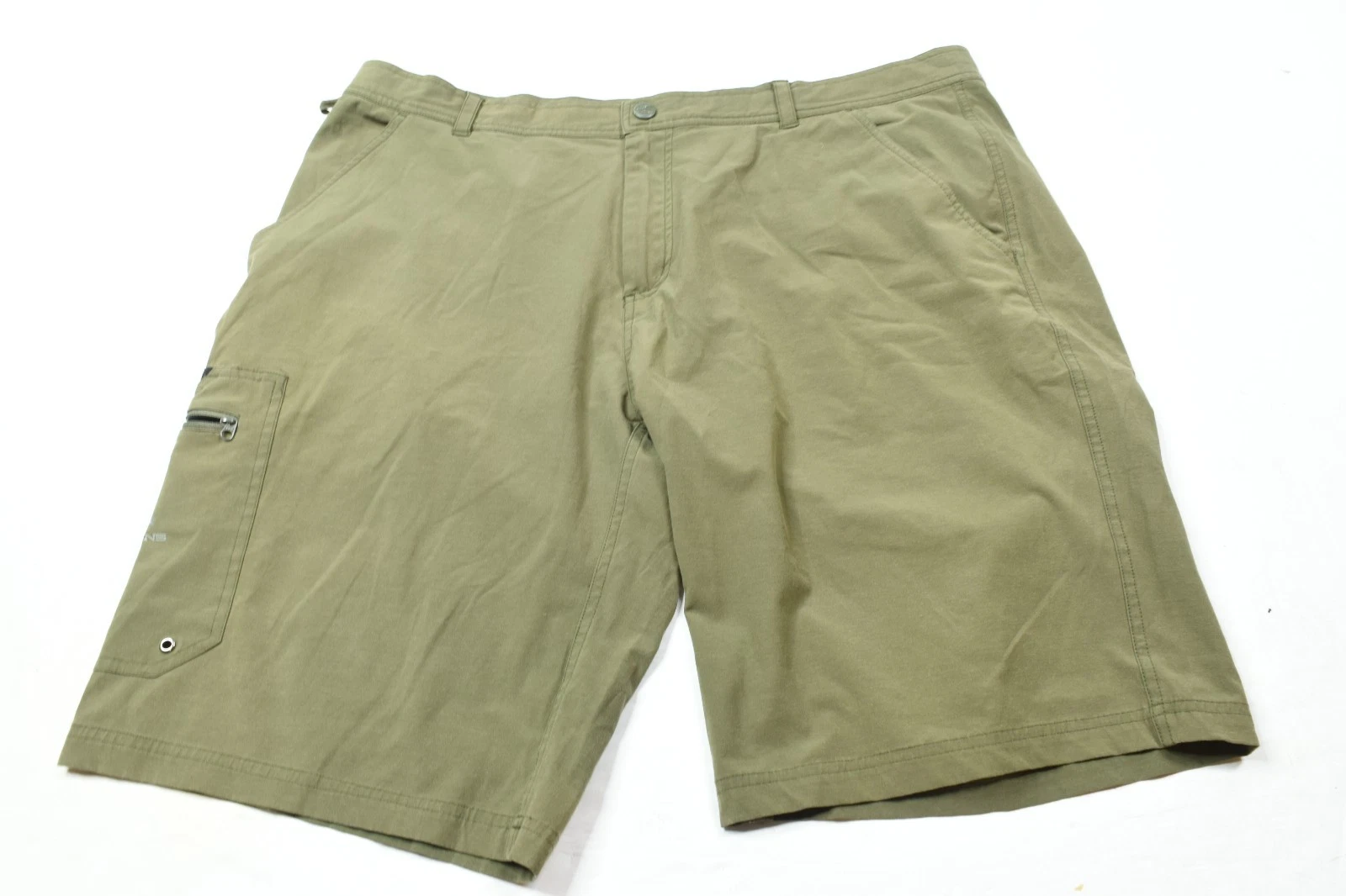 Grundens Cargo Fishing Shorts Mens 40 Green Stretch Regular Fit Outdoors